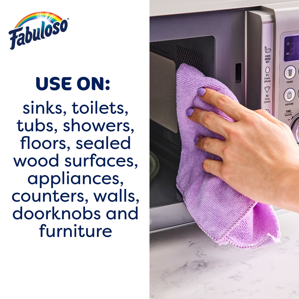 Fabuloso 2X Multi-Purpose Cleaner, No Rinse Floor Cleaner, Lavender Scent, 56 fl oz
