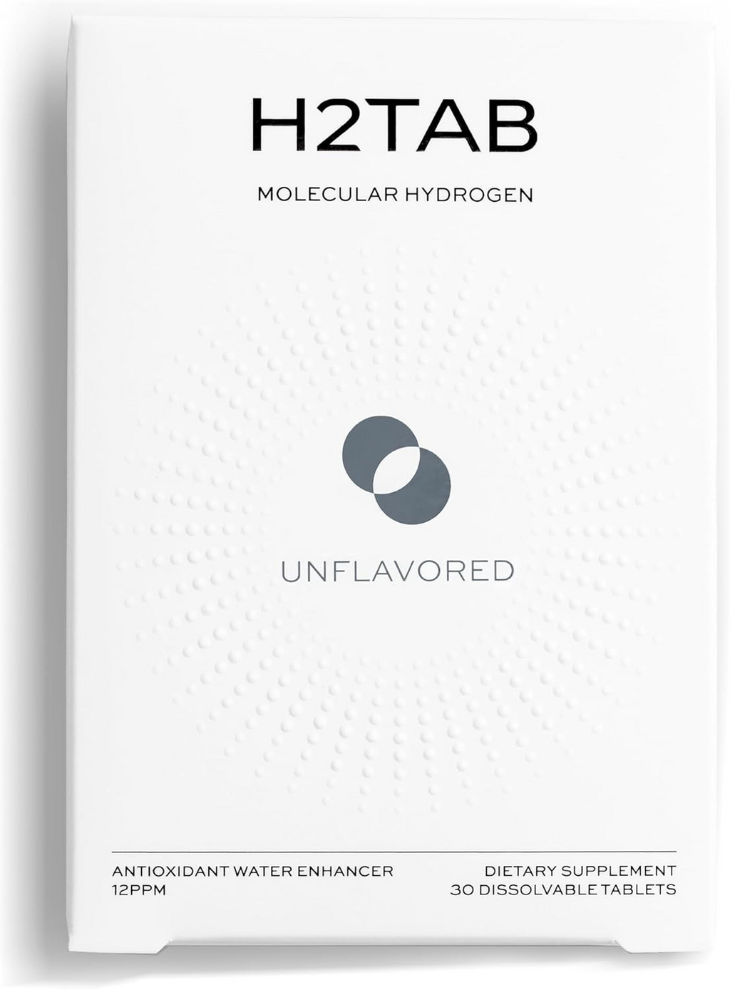 Molecular H2TAB Hydrogen Tablets with Magnesium - 12 PPM Hydrogen Tablets for Drinking Water - Rich in Antioxidants, Supports Cellular Health, Recovery & Cognitive Function (30 Count, Unflavored)