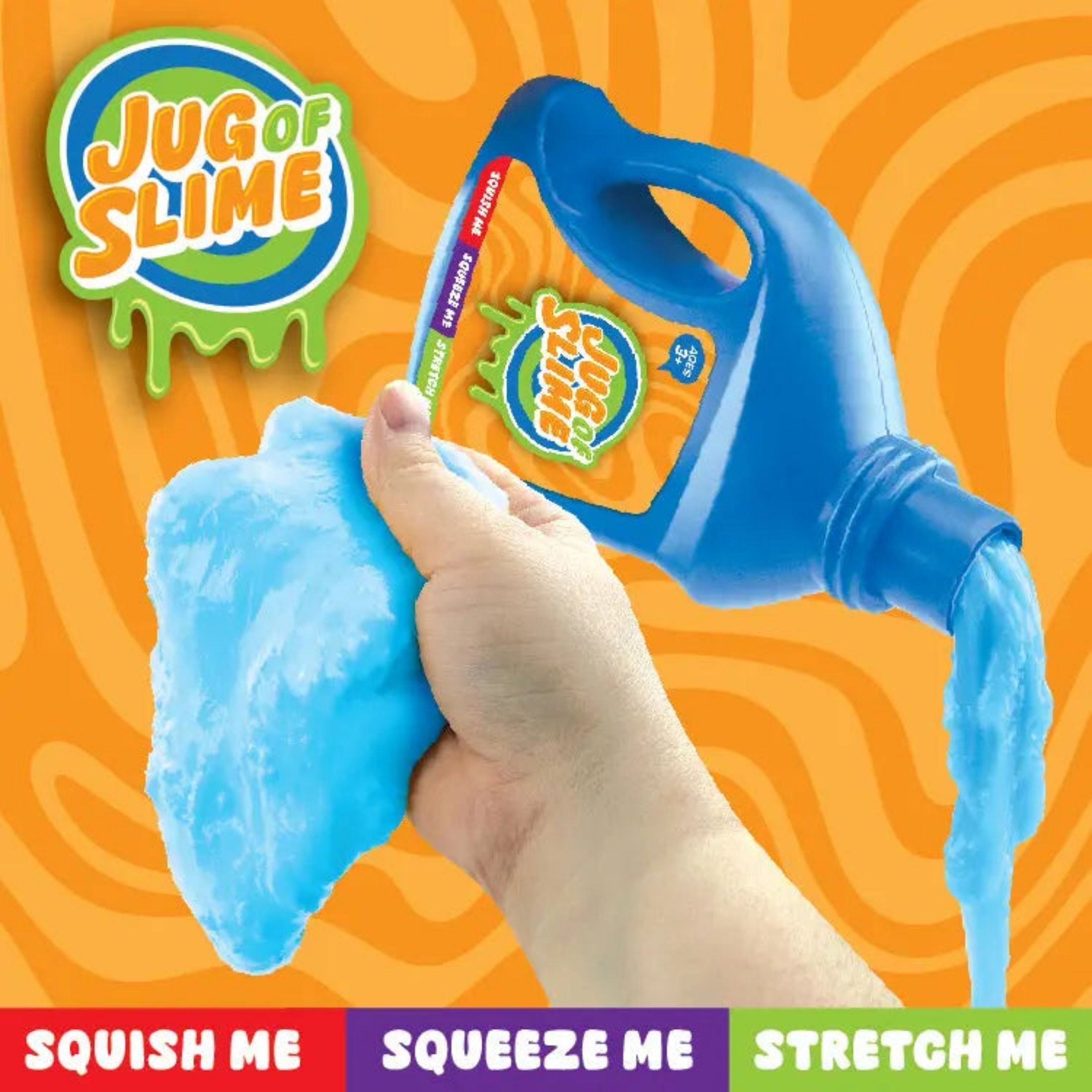 Fun Doh Jug of Slime – Sensory Squishy Stretchy Slime Toy for Stress Relief and Tactile Play