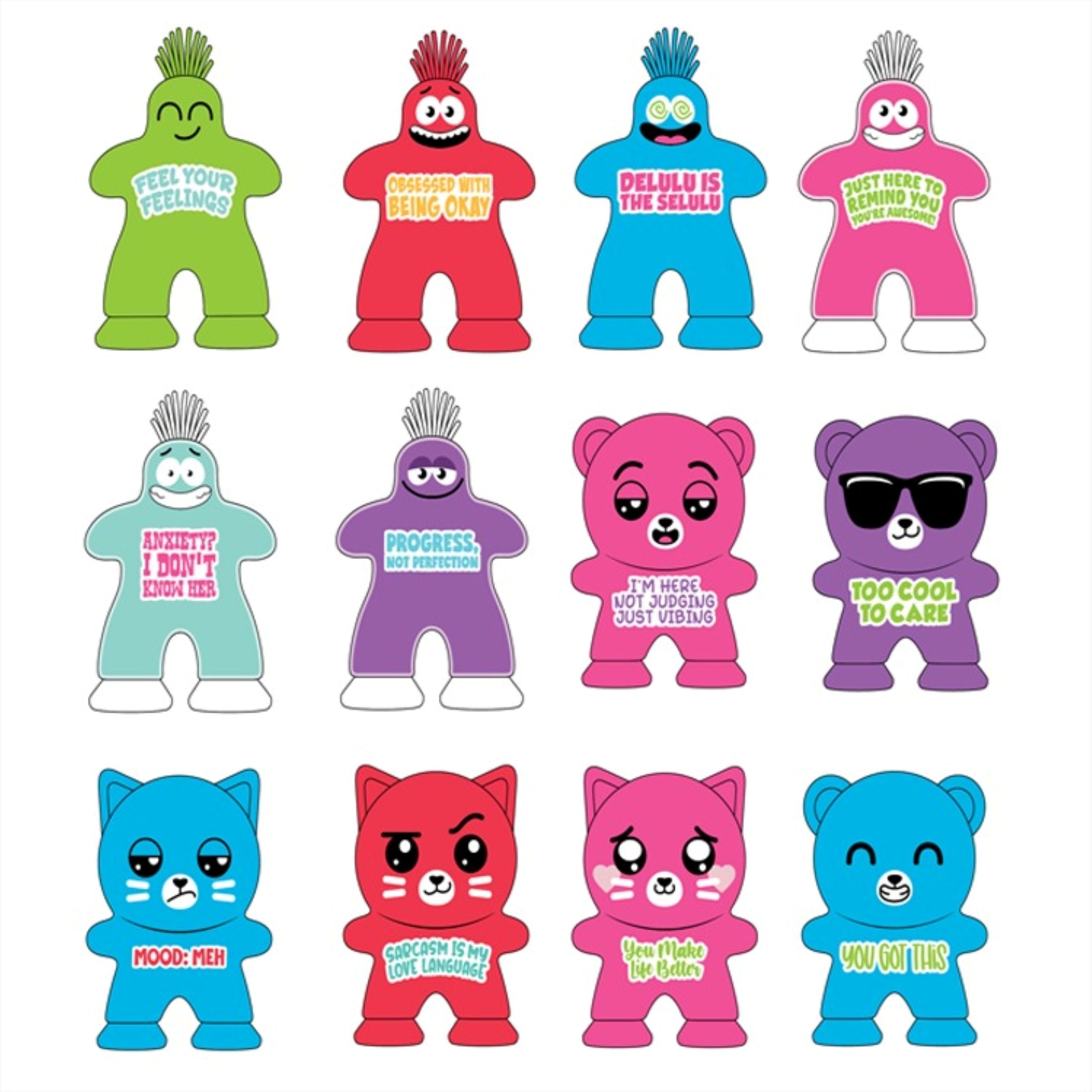 Emotional Support Suction Squishy – Sensory Stress Relief Fidget Toy for Kids, Teens & Adults