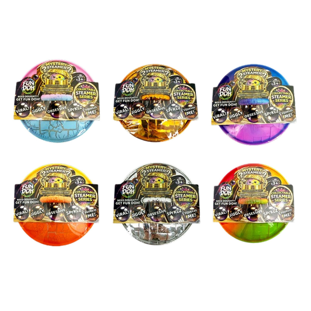 Fun Doh Fancy Mystery Dumpling Squishy Toy – 4in Collectible Series, Assorted Style