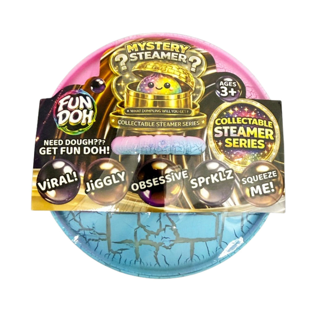 Fun Doh Fancy Mystery Dumpling Squishy Toy – 4in Collectible Series, Assorted Style