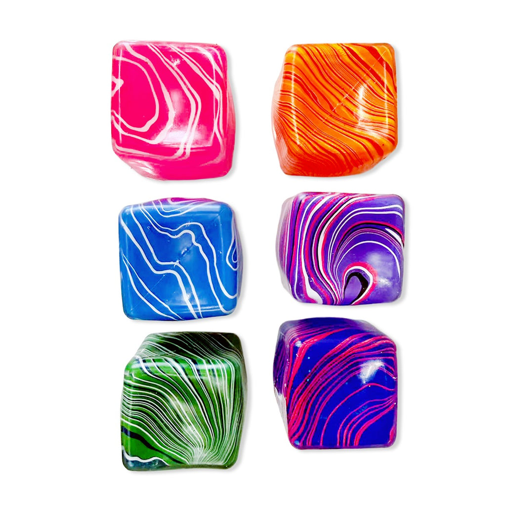 Fun Doh Swirl Squishy Cube – Sensory Stress Relief Fidget Toy