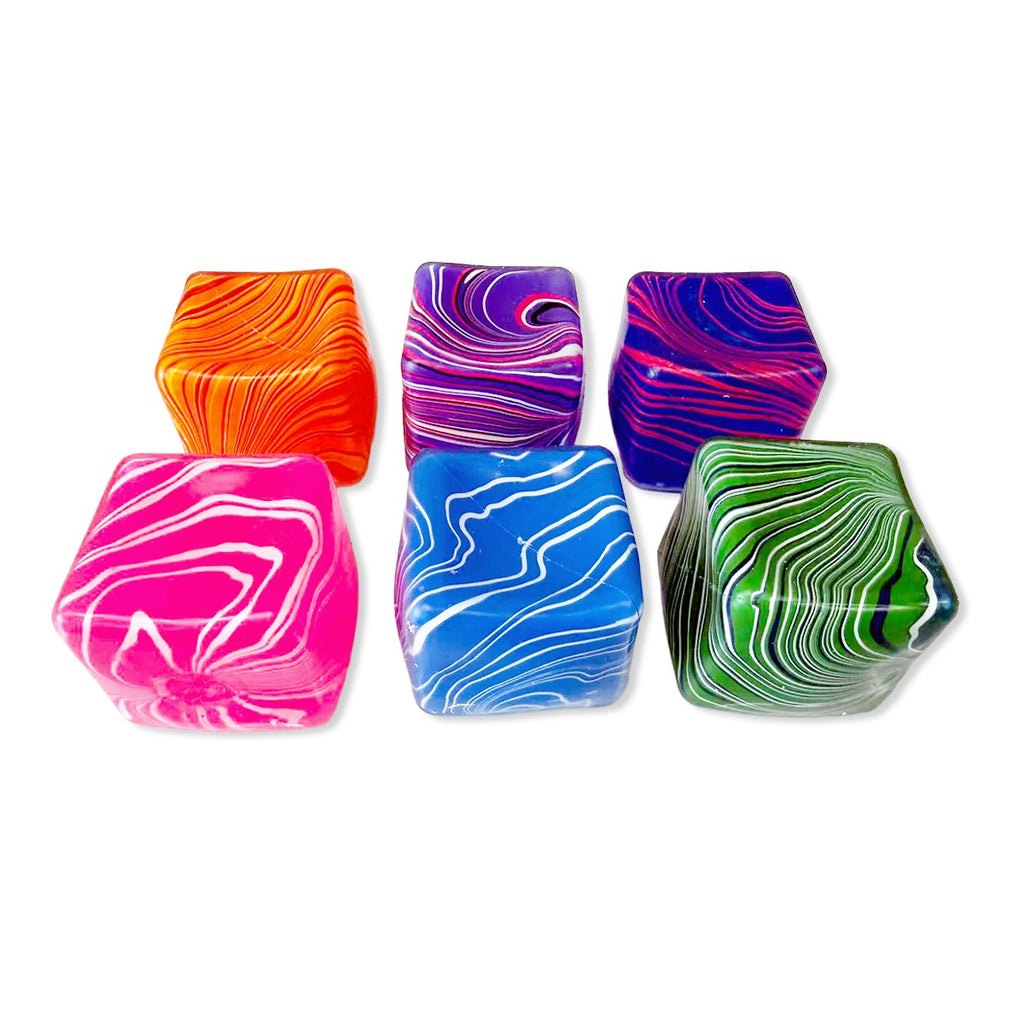 Fun Doh Swirl Squishy Cube – Sensory Stress Relief Fidget Toy