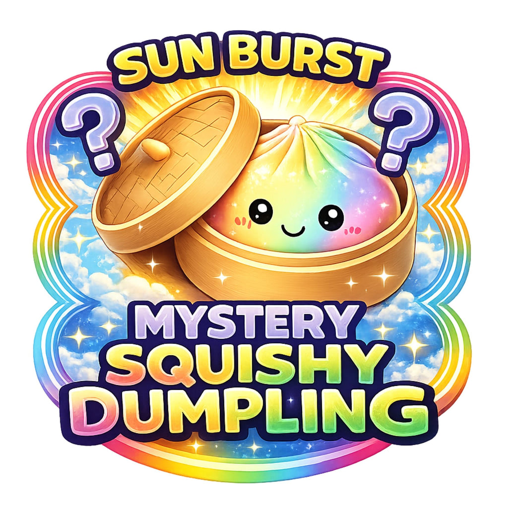 Fun Doh Color Changing Squishy Dumpling Toy – Changes in Sun, Glows in Blacklight, Assorted
