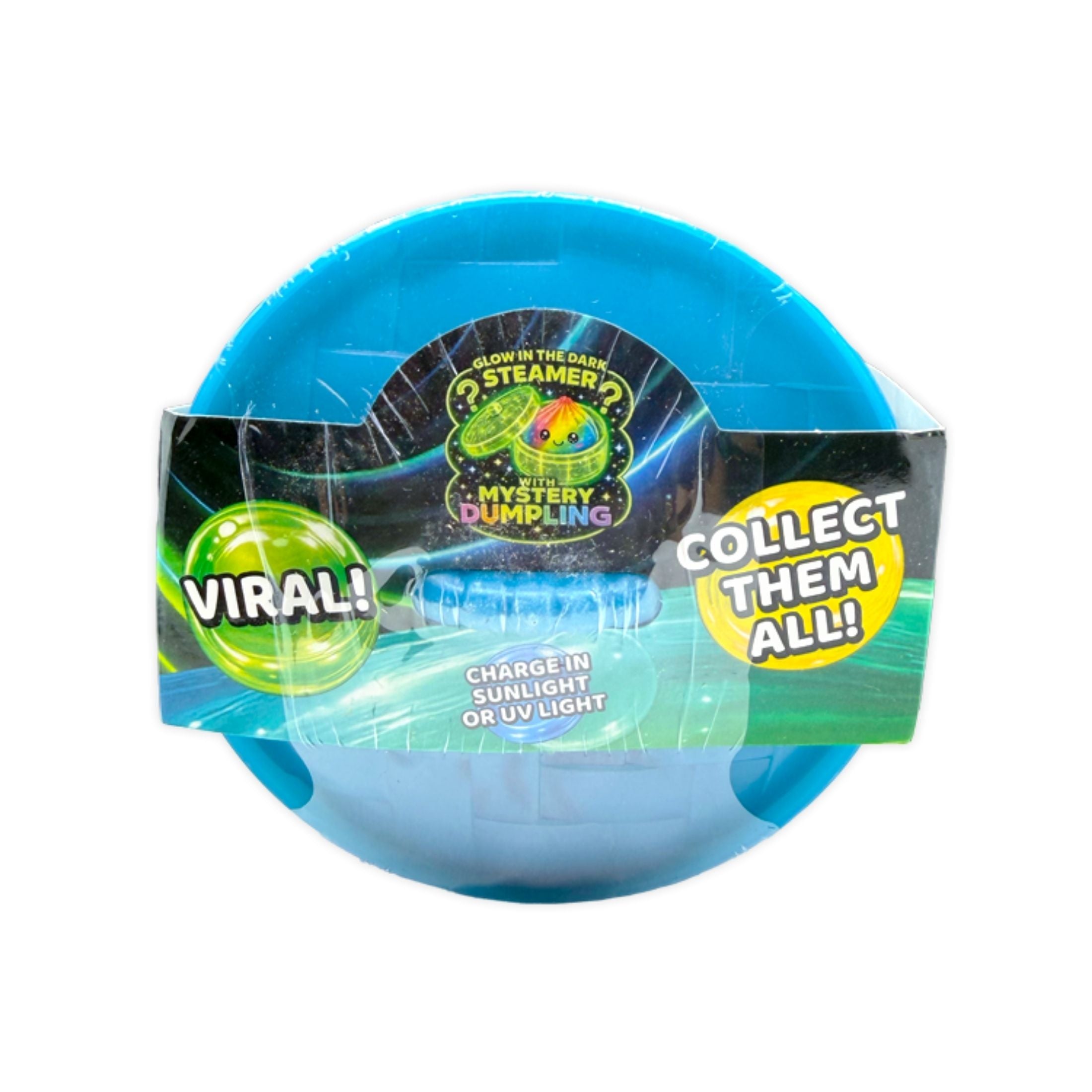 Fun Doh Glow-in-the-Dark Mystery Squishy Dumpling Toy – Rare Pull, Random Style