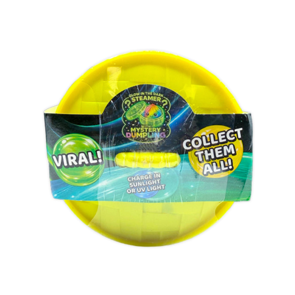 Fun Doh Glow-in-the-Dark Mystery Squishy Dumpling Toy – Rare Pull, Random Style