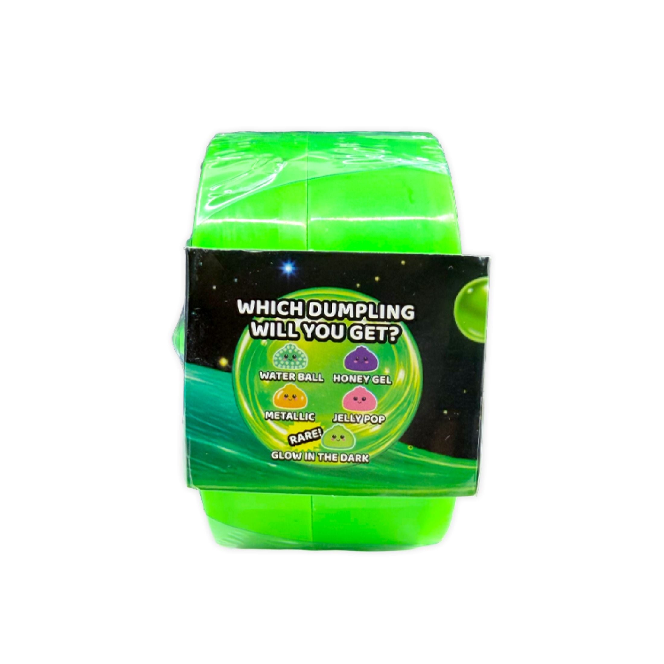 Fun Doh Glow-in-the-Dark Mystery Squishy Dumpling Toy – Rare Pull, Random Style