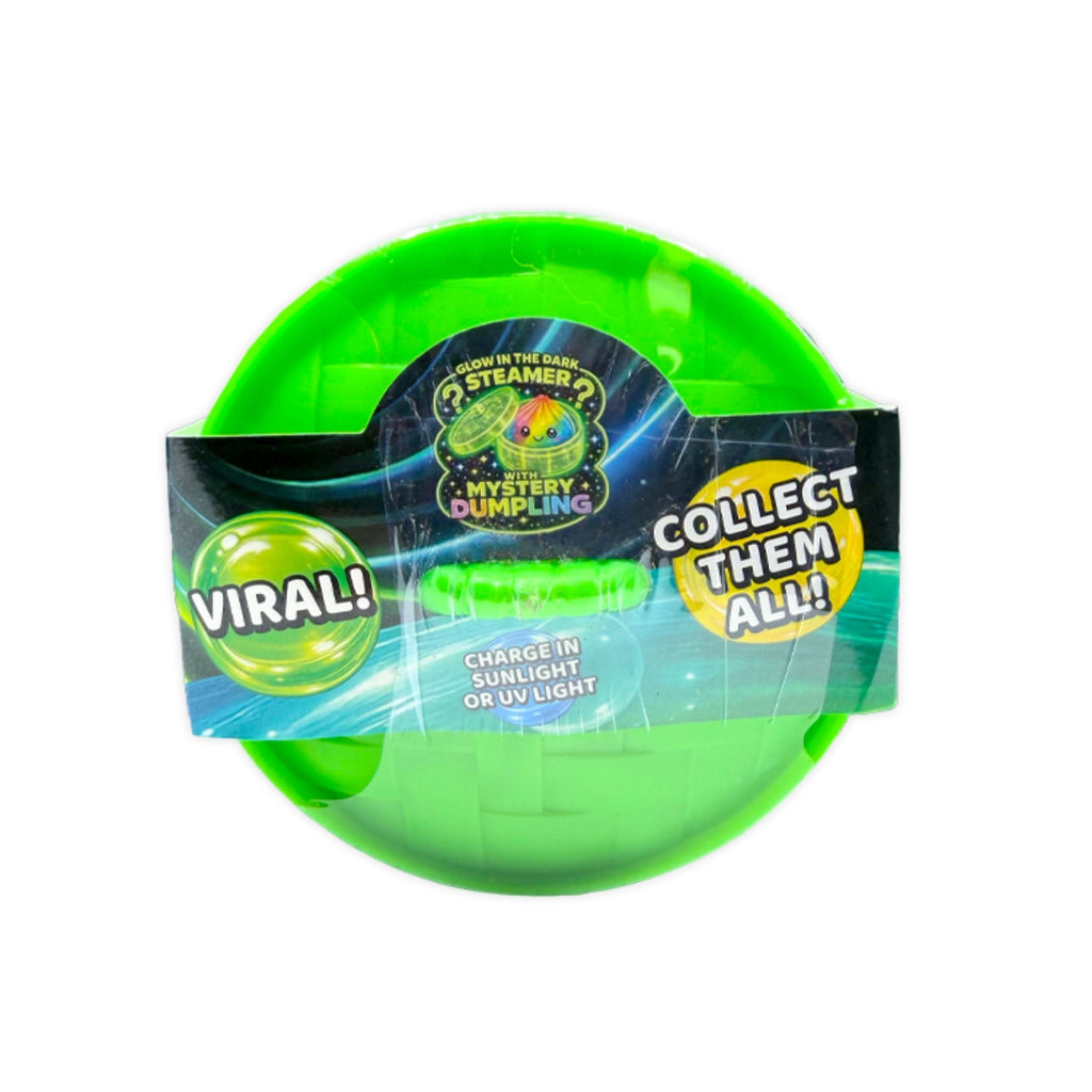 Fun Doh Glow-in-the-Dark Mystery Squishy Dumpling Toy – Rare Pull, Random Style