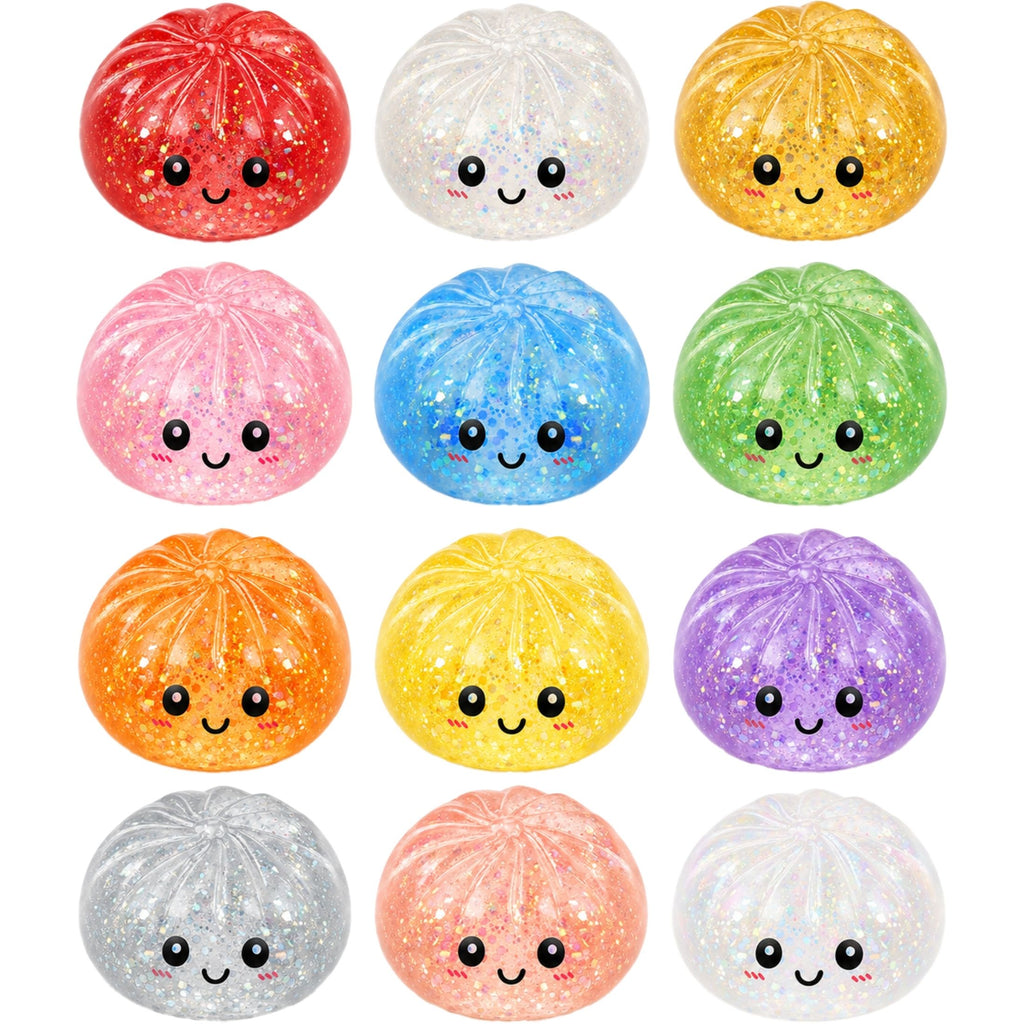 Fun Doh SquishZilla Fortune Cookie Squishy Dumpling Toy – Includes One Assorted Style