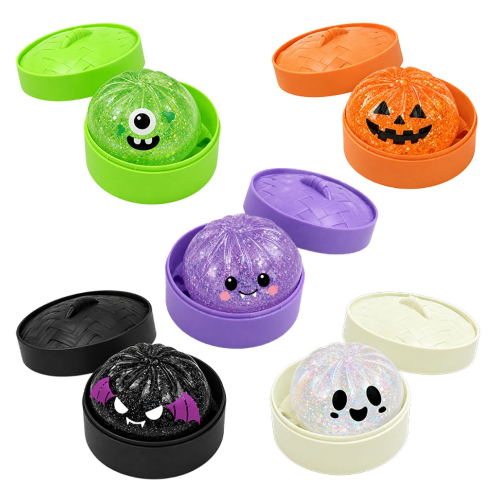 Fun Doh SquishZilla Spooky Steamers - Squishy Sensory Mystery Dumpling Toys