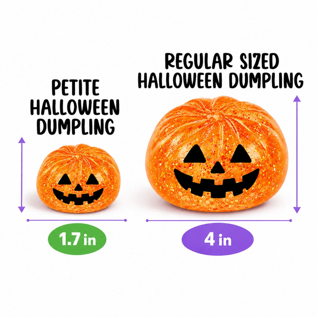 Fun Doh SquishZilla Petite Spooky Steamers Halloween Squishy Dumpling